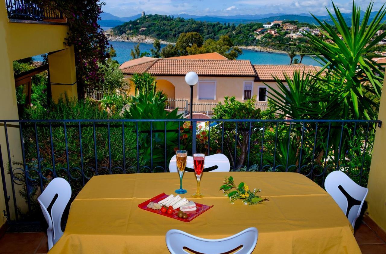 Residence Appartamenti Caffarena Àrbatax Dış mekan fotoğraf