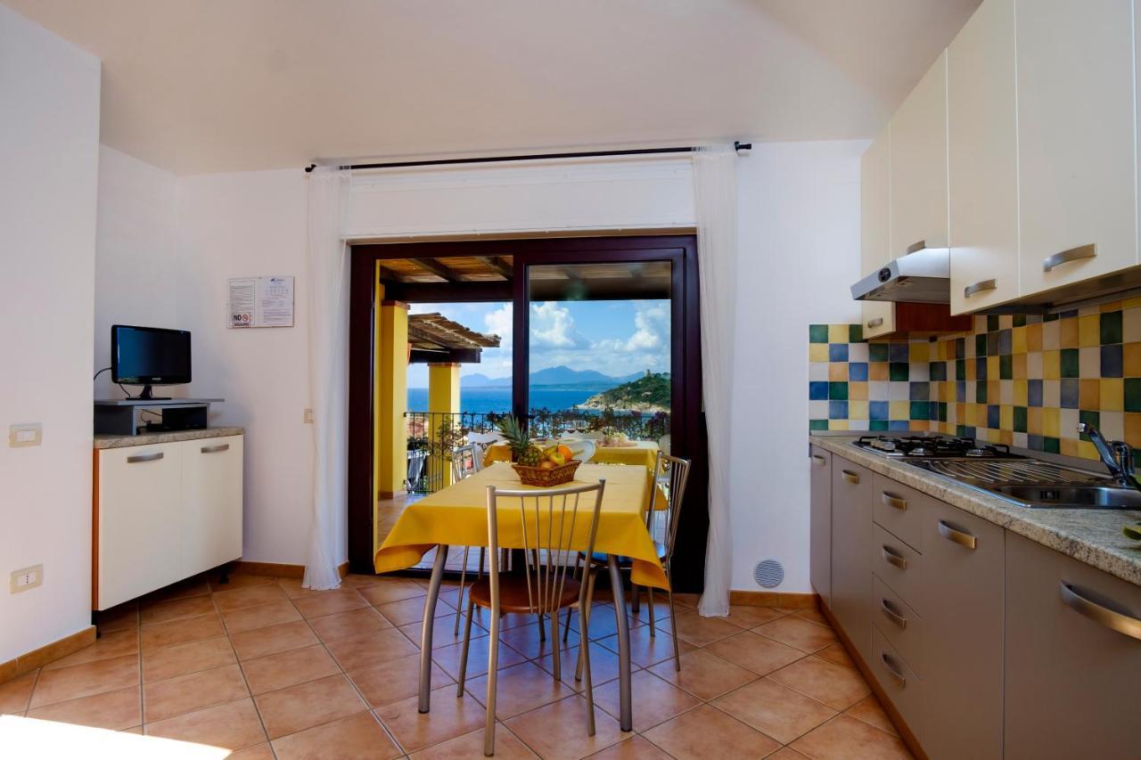 Residence Appartamenti Caffarena Àrbatax Dış mekan fotoğraf