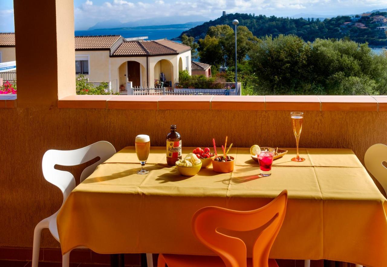 Residence Appartamenti Caffarena Àrbatax Dış mekan fotoğraf